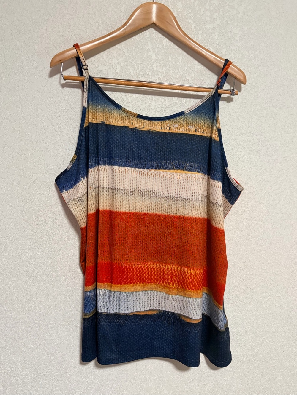 Simply Aster Striped Sleeveless Tank Top - Multicolor
